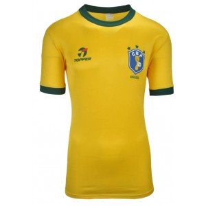 Camisa I Seleção do Brasil 1982 Topper Retro 
