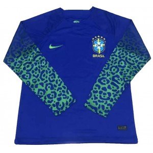 Camisa II Seleção do Brasil 2022 Away manga comprida