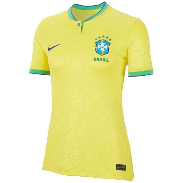 Camisa Feminina I Seleção do Brasil 2022 Home 