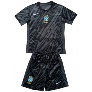 Kit infantil Goleiro I Seleção do Brasil 2024 Home 