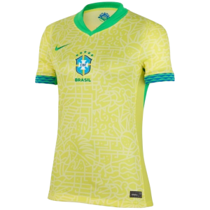 Camisa Feminina I Seleção do Brasil 2024 Home 