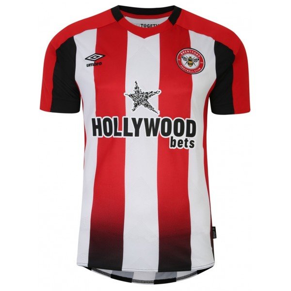 Camisa I Brentford 2023 2024 Umbro oficial 