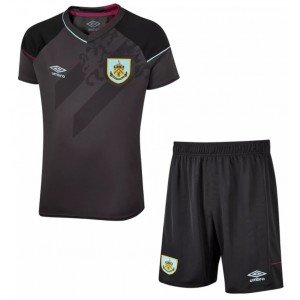 Kit infantil oficial umbro Burnley FC 2020 2021 II jogador