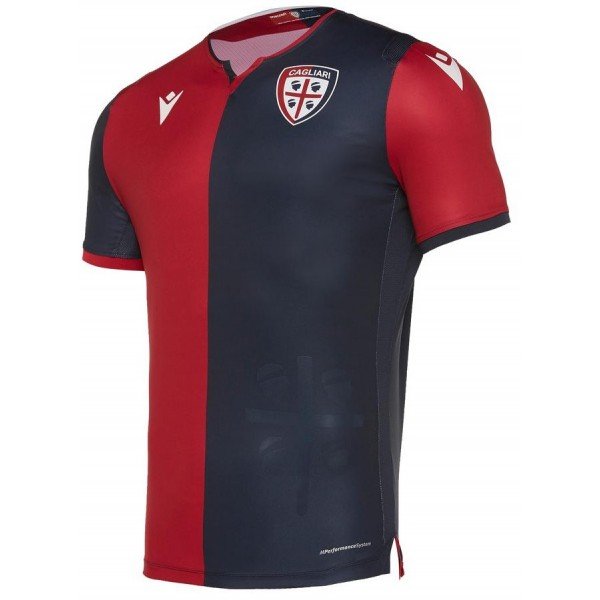 Camisa oficial Macron Cagliari 2019 2020 I jogador