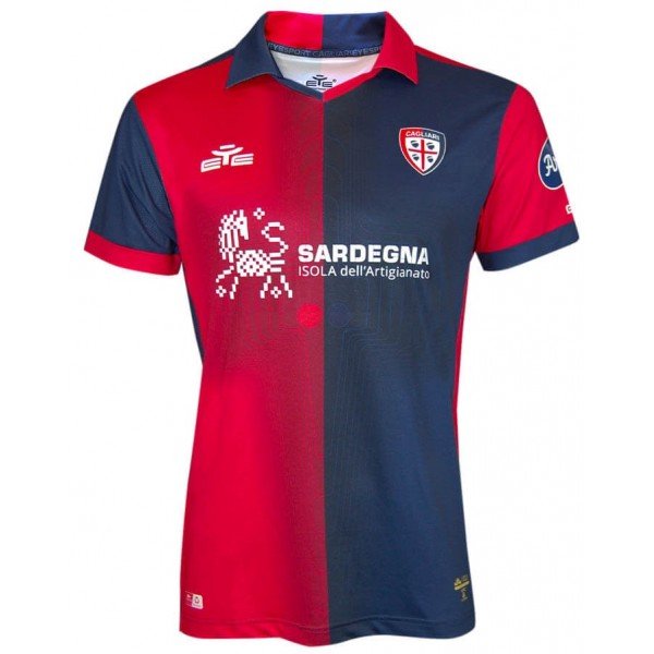 Camisa I Cagliari 2023 2024 Eye oficial 