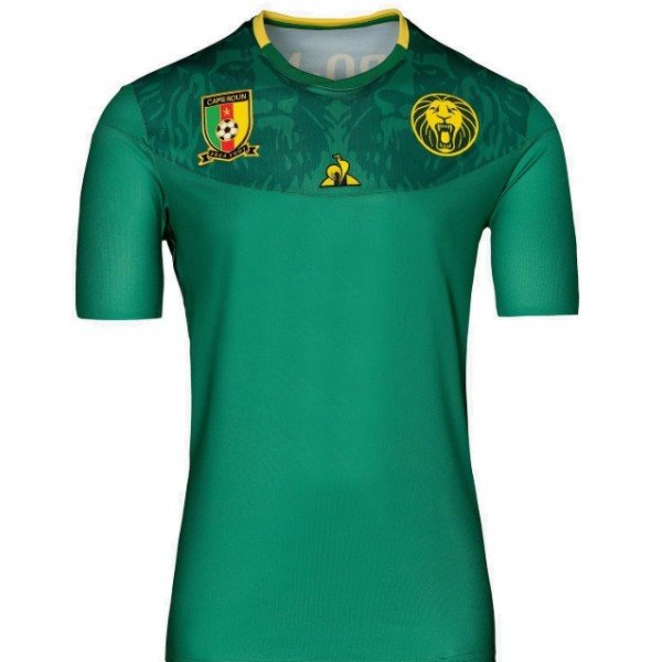 Camisa oficial Le Coq Sportif seleção de Camarões 2019 I jogador