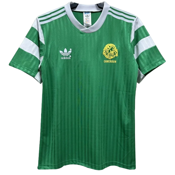 Camisa I Seleção de Camarões 1990 Adidas retro 