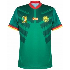 Camisa I Seleção de Camarões 2022 One All Sports oficial 