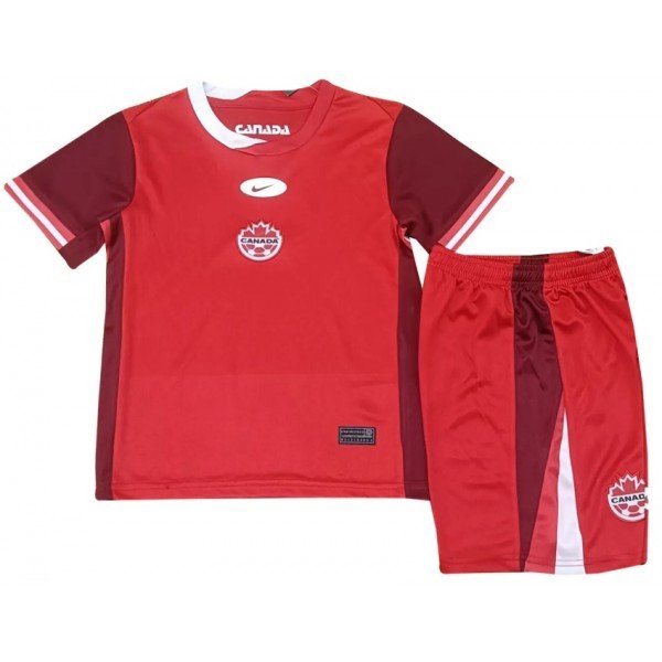 Kit infantil I Seleção do Canada 2024 Home 