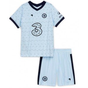 Kit infantil Chelsea 2020 2021 II Away  jogador