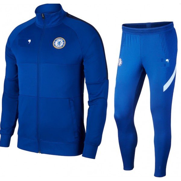 Kit treinamento Chelsea 2020 2021 Azul