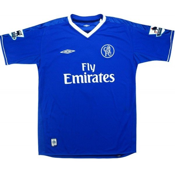 Camisa retro Umbro Chelsea 2004 2005 I jogador