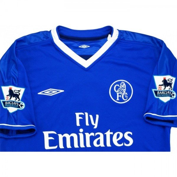 Camisa retro Umbro Chelsea 2004 2005 I jogador