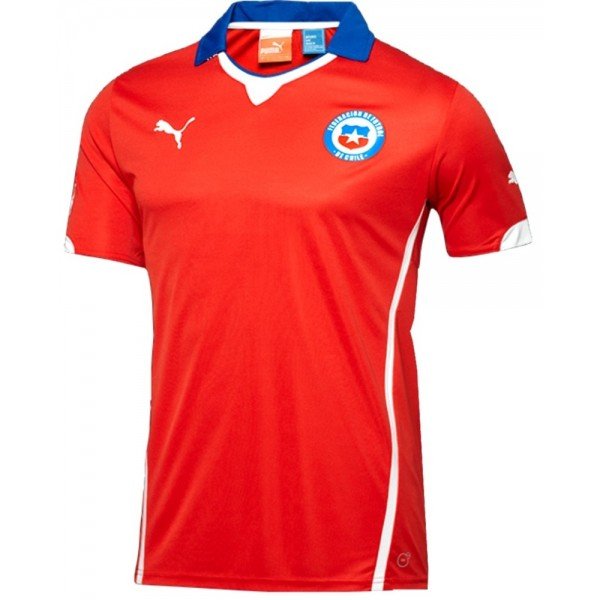 Camisa I Seleção do Chile 2014 Puma retro