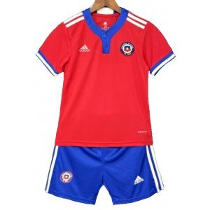 Kit infantil I seleção do Chile 2021 2022 Adidas oficial