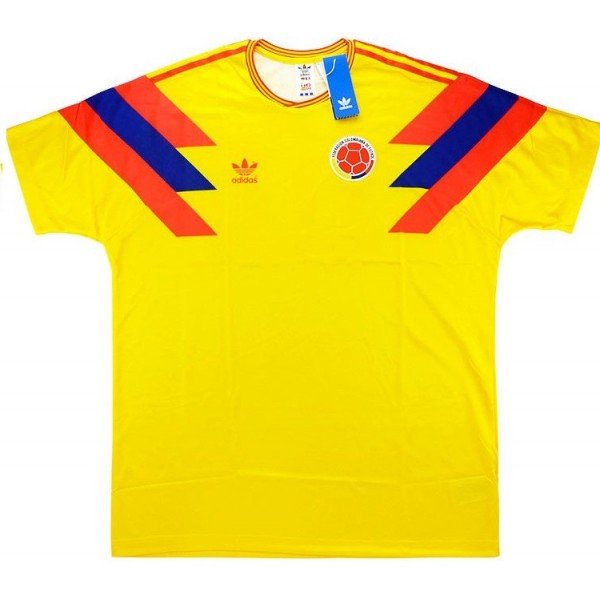 Camisa retro Adidas seleção da Colombia 1990 I Jogador