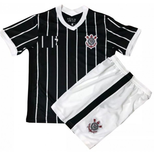 Kit infantil Corinthians 2020 2021 II Away jogador