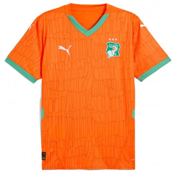 Camisa I Seleção da Costa do Marfim 2025 Puma oficial 