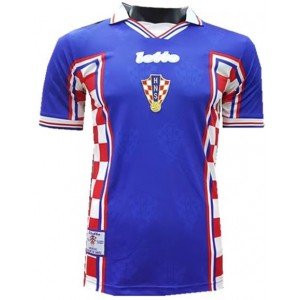 Camisa retro Lotto seleção da Croácia 1998 II jogador