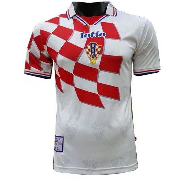 Camisa retro Lotto seleção da Croácia 1998 I jogador