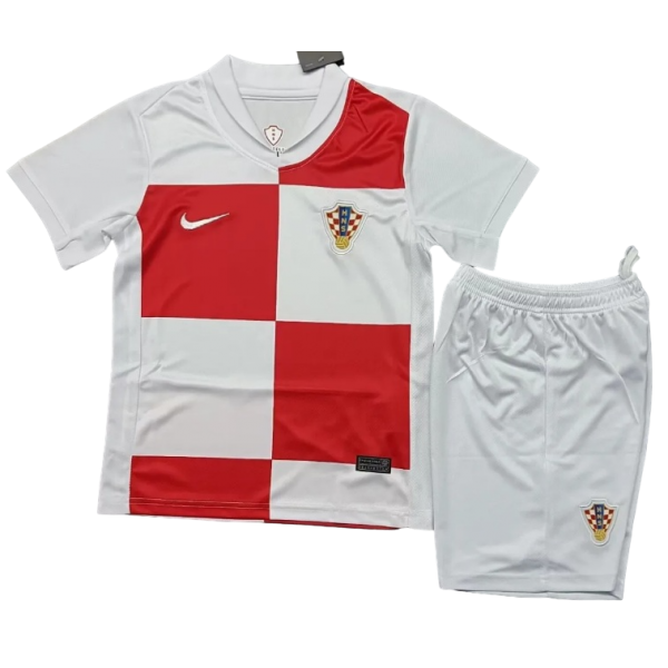 Kit infantil I Seleção da Croacia 2024 Home 