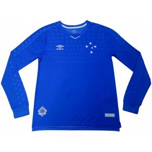 Camisa oficial Umbro Cruzeiro 2019 I jogador manga comprida