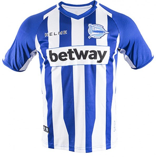 Camisa oficial Kelme Deportivo Alaves 2018 2019 I jogador 