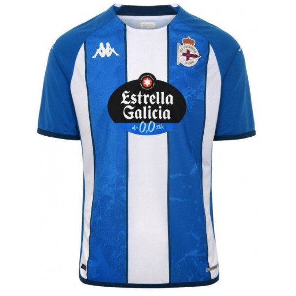 Camisa I Deportivo La Coruña 2022 2023 Kappa oficial 