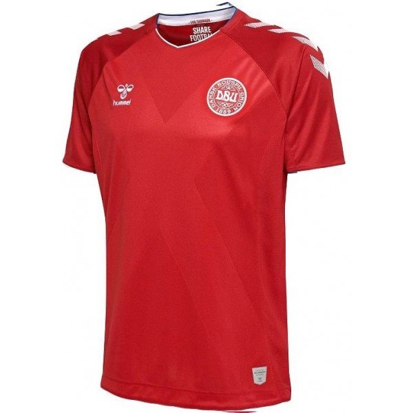 Camisa oficial Hummel seleção da Dinamarca 2018 I jogador