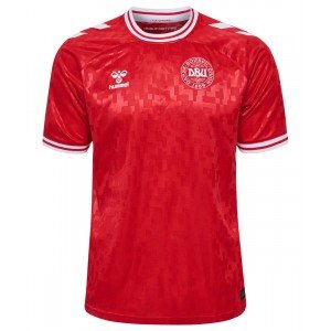 Camisa I Seleção da Dinamarca 2024 Hummel oficial 