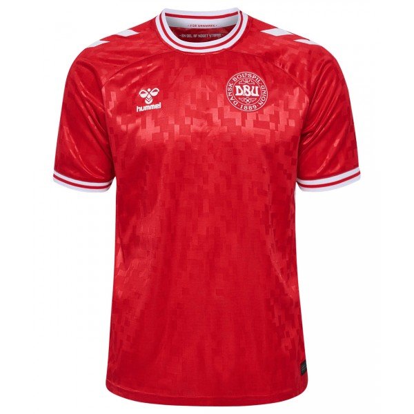 Camisa I Seleção da Dinamarca 2024 Hummel oficial 