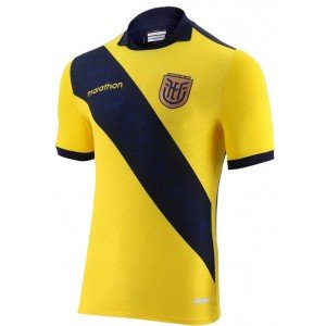 Camisa I Seleção da Equador 2024 Marathon oficial 