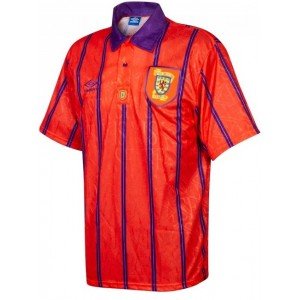 Camisa retro Umbro seleção da Escócia 1994 II jogador