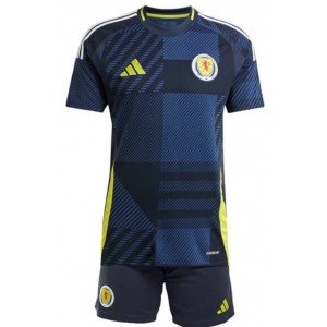 Kit infantil I Seleção da Escócia 2024 Adidas oficial 