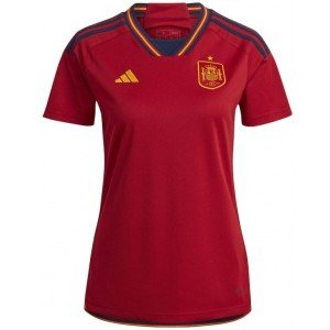 Camisa Feminina I Seleção da Espanha 2022 Adidas oficial 