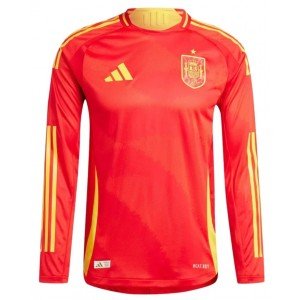 Camisa I Seleção da Espanha 2024 Adidas oficial manga comprida