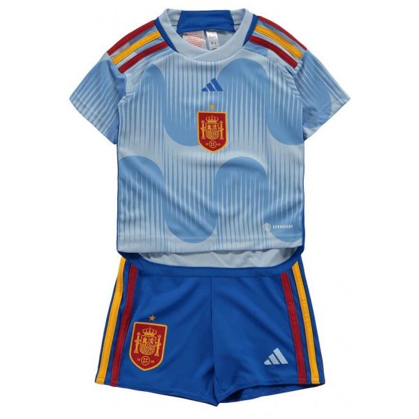 Kit infantil II Seleção da Espanha 2022 Adidas oficial 