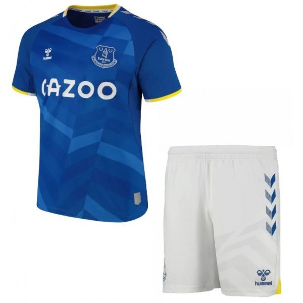 Kit infantil I Everton 2021 2022 Hummel oficial