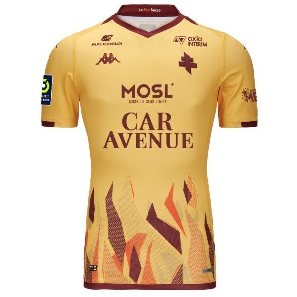 Camisa II FC Metz 2023 2024 Kappa oficial 