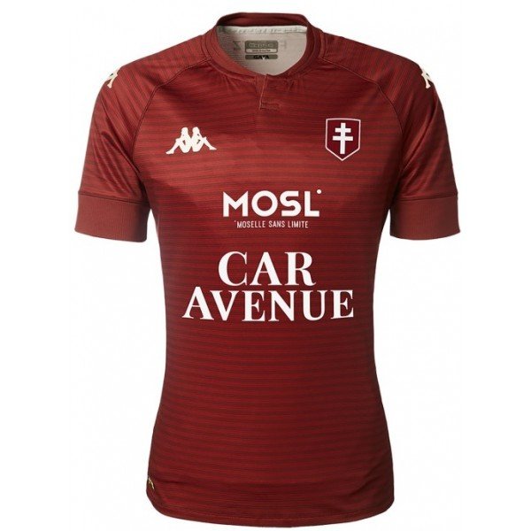 Camisa oficial Kappa FC Metz 2020 2021 I jogador