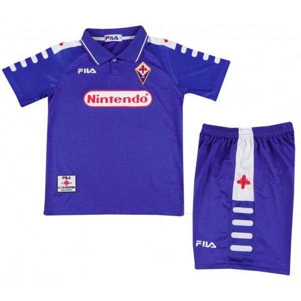 Kit infantil I Fiorentina 1998 1999 Fila retro 