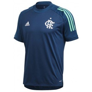 Camisa de treino oficial Adidas Flamengo 2020 azul