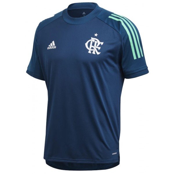 Camisa de treino oficial Adidas Flamengo 2020 azul