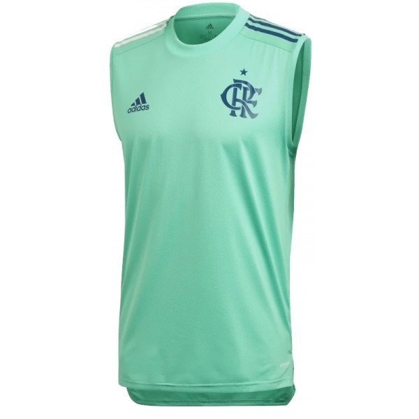 Camisa regata oficial Adidas Flamengo 2020 verde