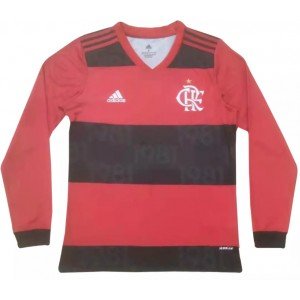 Camisa I Flamengo 2021 2022 Adidas oficial manga comprida