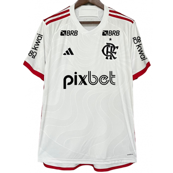 Camisa II Flamengo 2024 Adidas oficial com patrocinio