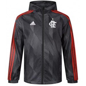 Jaqueta corta vento Flamengo 2021 2022 Adidas oficial preta