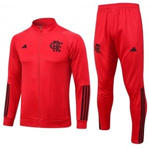 Kit treinamento Flamengo 2023 Adidas oficial vermelho
