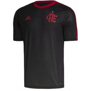 Camisa treino oficial Adidas Flamengo 2019 preta 