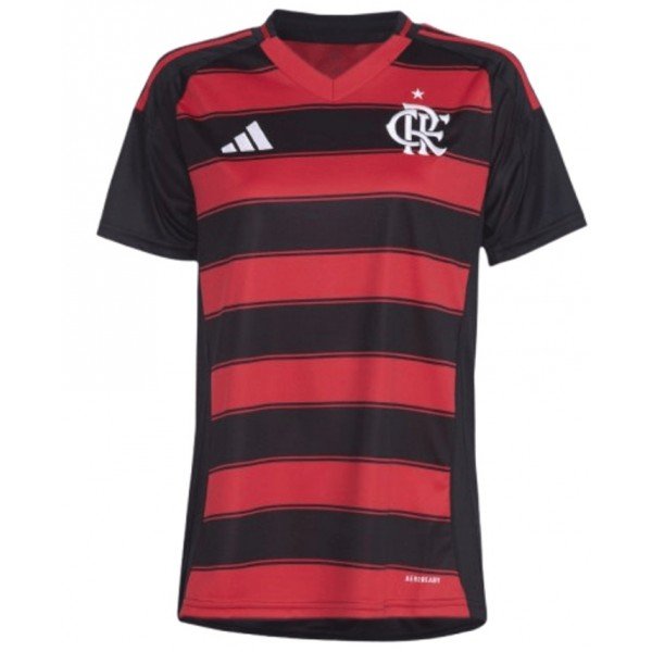 Camisa Feminina I Flamengo 2025 Adidas oficial 